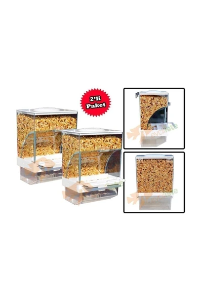 Gardenmix Garden Mix Kuşlar Için Akıllı Yemlik 2adet *a Kalite*