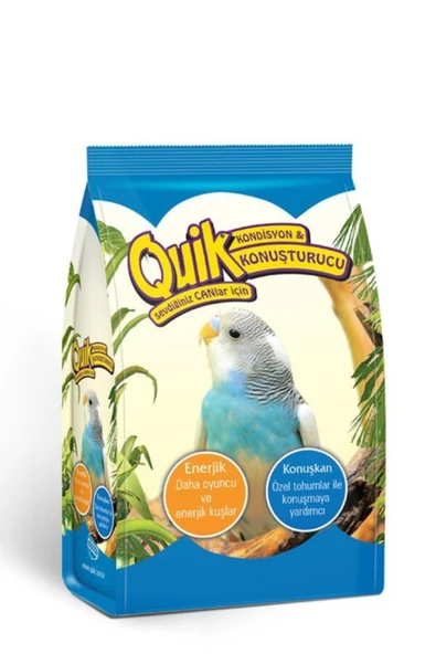 Quik Muhabbet Kuşu Kondisyon Ve Konuşturucu Yem 150 gr.
