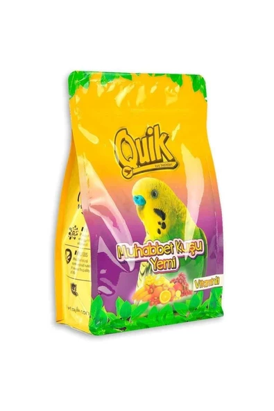 Quik Muhabbet Kuşu Yemi 400 gram