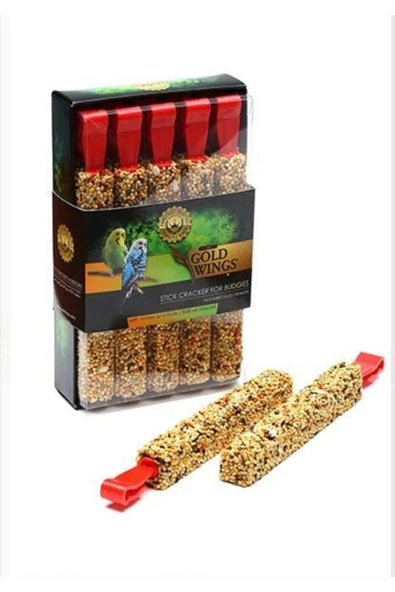 Gold Wings Premium Muhabbet Krakeri Ballı-meyveli 10'lu Paket