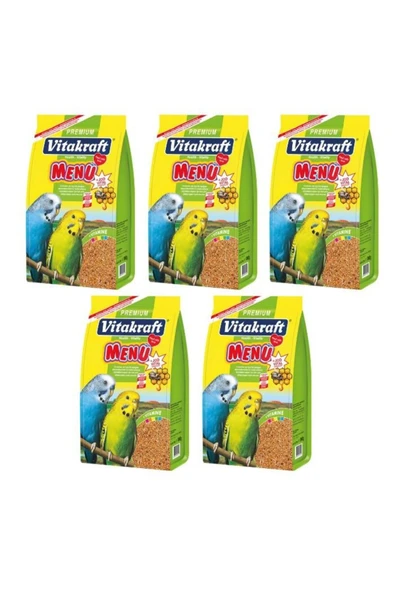 Vitakraft Muhabbet Menu Premium Jod Vital 1000 gr X 5 Adet