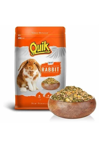 Quik Tavşan Yemi 750 Gr X 3 Adet