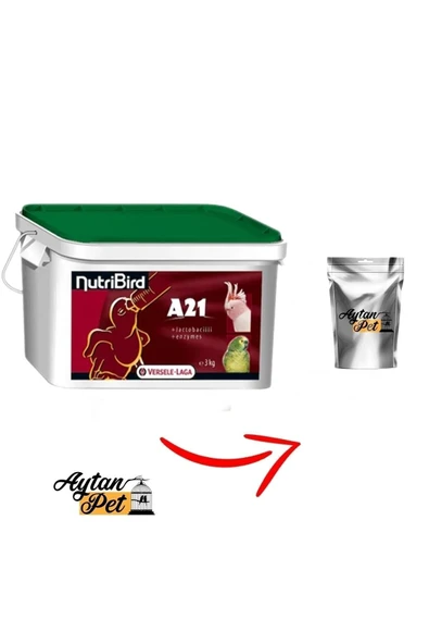 Versele Laga Elle Besleme Nutribird A21 Yavru Papağan Maması 200gr (BÖLÜNMÜŞ)