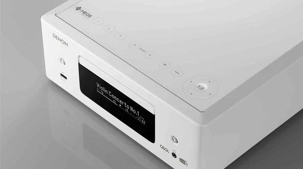 Denon RCD-N12 Dab Amfi,Cd, Network All İn One System Beyaz Renk - 3