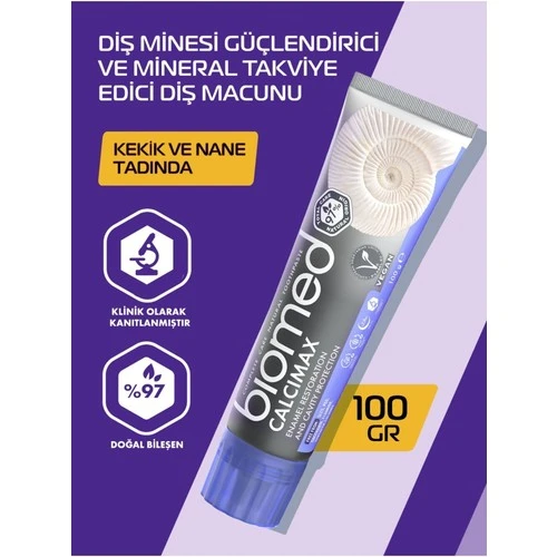 Biomed Calcımax Diş Macunu 100gr