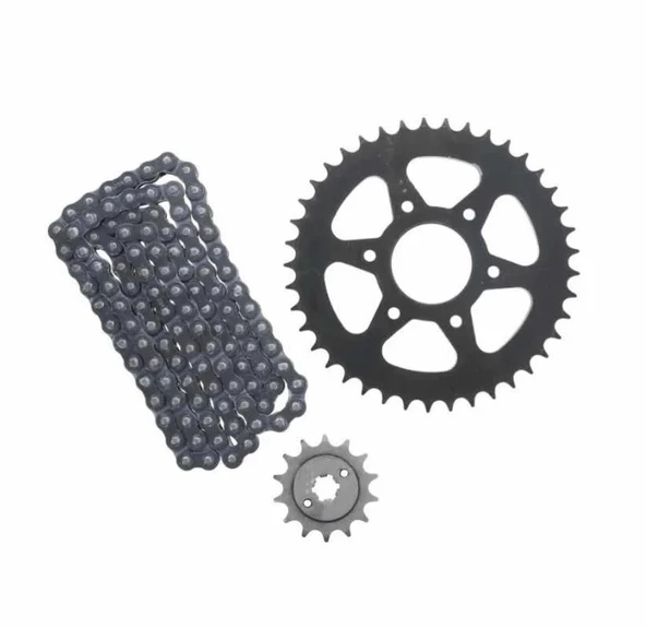 Ktm Duke 200 Zincir Dişli Seti Oringli Zincir 2015 Ve Sonrası ürün görseli 1