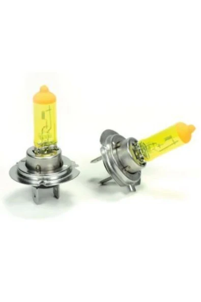H7 Limon Sarısı Ampul Flösher Weather Vısıon Xenon Effect