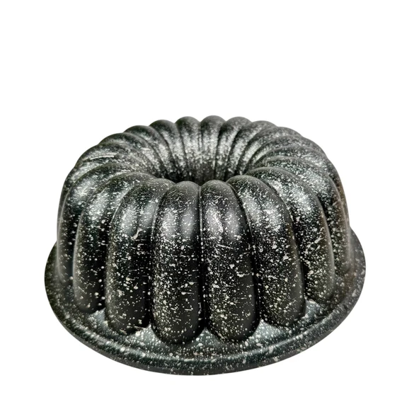 Girist Damla Döküm Granit Kek Kalıbı Siyah - 3