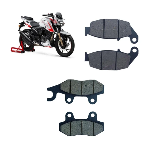 Tvs Apache Rtr 200 Fren Balata Takımı Ön Ve Arka