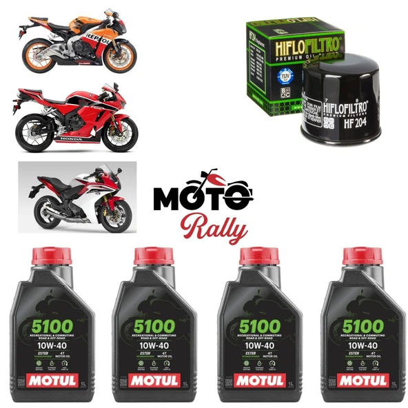 Honda Yağ Bakım Seti Cbr 600 RR - Cbr 1000 RR - Cbr 600 F - Cbr 650 R - Crossrunner - Crosstourer - Africa Twin - Nc 750 ürün görseli 1