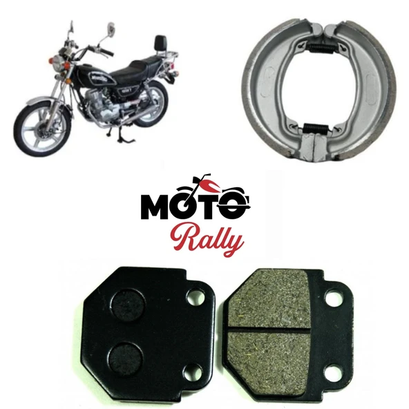 Mondial Kt 125 Fren Balata Takımı Ön Ve Arka