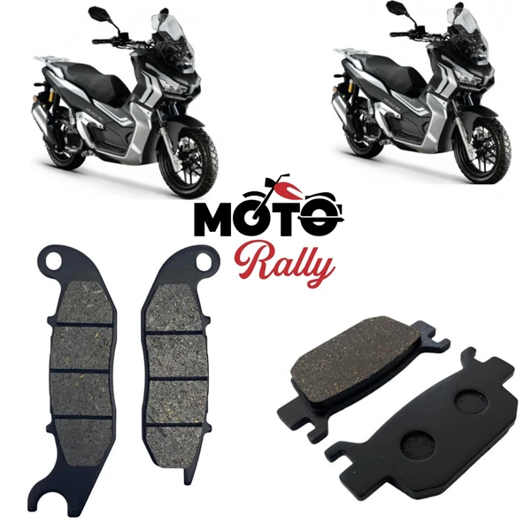 Rks Veloce 150 Fren Balata Takımı Ön Ve Arka ürün görseli 1