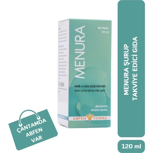 Abfen Farma Menura Bitkisel Şurup 120 Ml