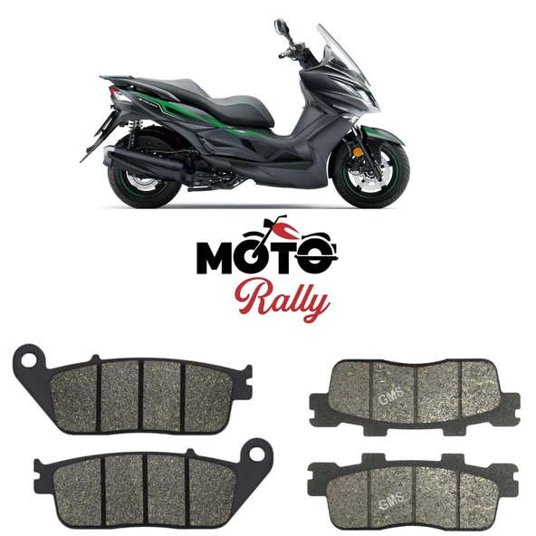 Kawasaki J 300 Fren Balata Takımı Ön Ve Arka ürün görseli 1