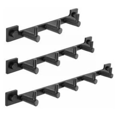 PRİMA SET ASKILIK MAT SİYAH (4LÜ) 74304-2M - 2