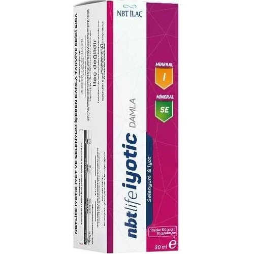 Nbt Life Iyotic Damla 30ml - Iyot Ve Selenyum Içeren Damla