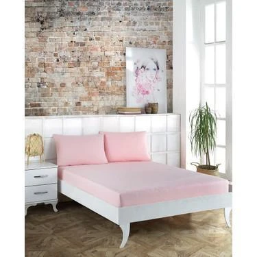 Clasy Çift Kişilik %100 Pamuk Ranforce Lastikli Çarşaf + 2 Adet Yastık Kılıfı 160 x 200 - 8