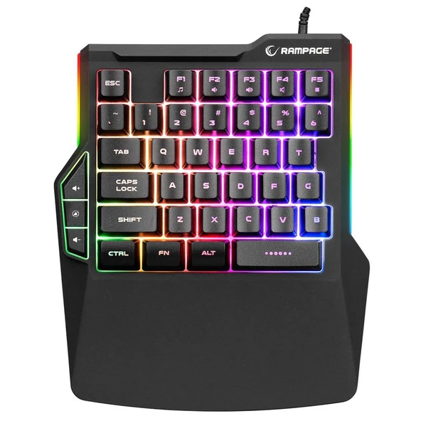 Rampage KM-R92 CHEAT-X USB Mini Klavye+Mouse+Switch Combo Gaming Oyuncu Klavye Mouse Set Rampage - 2