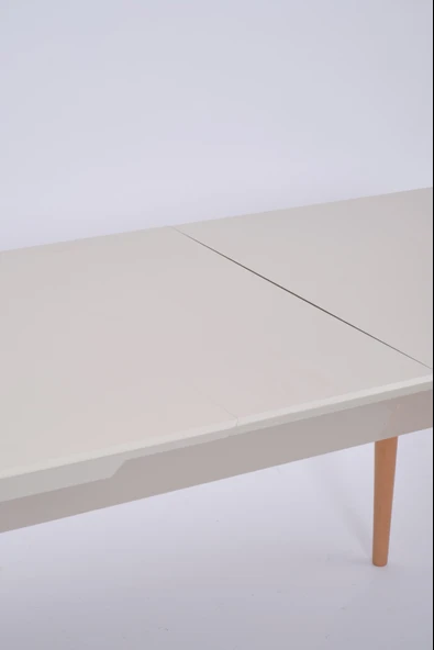 Kum Beji Boyalı Mdf Mutfak Masası 80x1830 - Resim 4