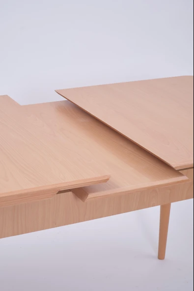 Kayın Boyalı Mdf Mutfak Masası 80x130 - 3