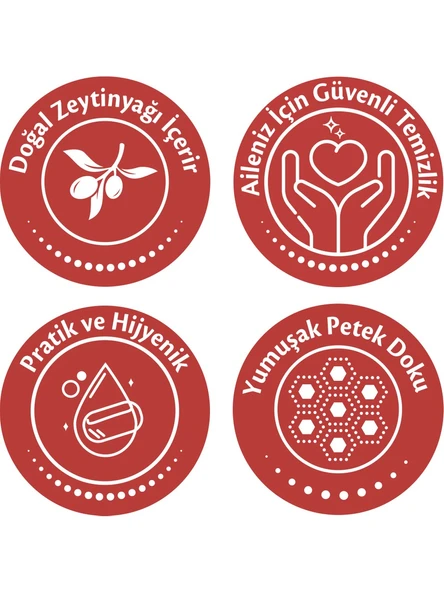 Komili Islak Havlu Mendil 90 Yaprak Gül Kokulu (12 Li Set) Pratik Kapaklı (1080 Yaprak) - 6