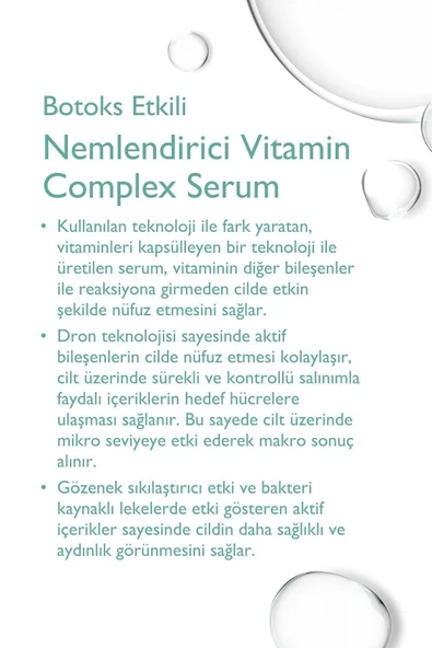 Botoks Etkili Nemlendirici Vitamin Complex Serum - 2