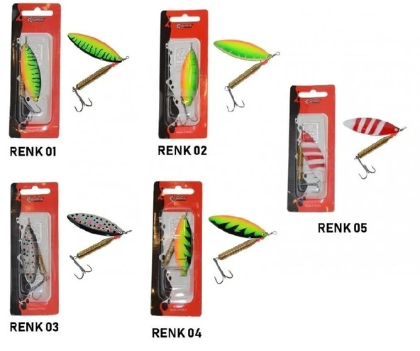 Kaşık 17,5Gr Hunter Tıger Tatlı Su Renk:03 ürün görseli