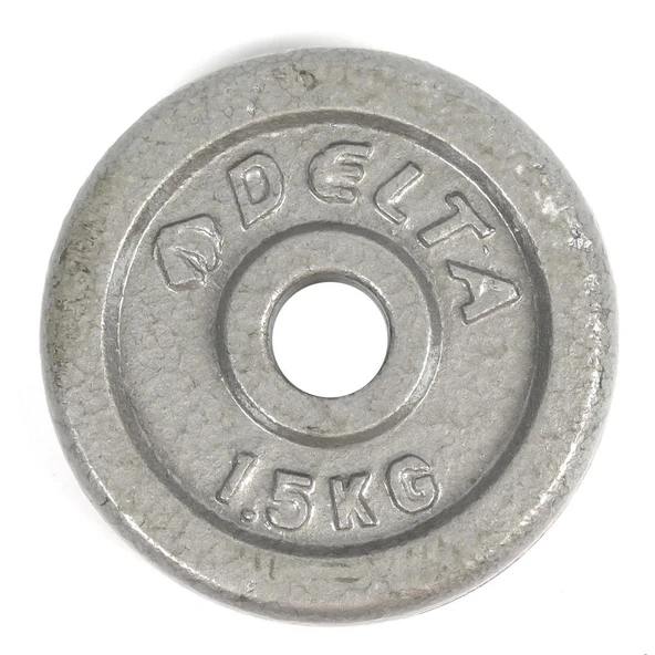 Delta Gri Döküm Plaka ( Çiftli ) 1,5 KG x 2 Adet DS 7215