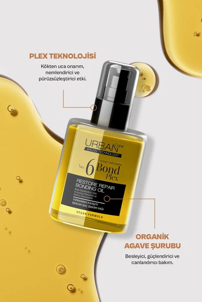 No.6 Bond Plex Restore Repair Yıpranma Karşıtı Serum Saç Bakım Yağı-100ml-vegan - 2