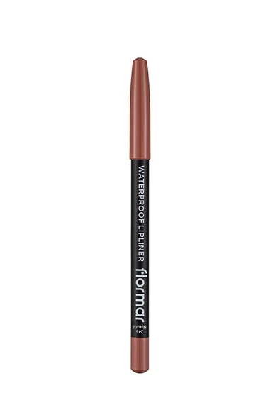 Suya Dayanıklı Dudak Kalemi (DOĞAL KOYU KAHVE) - Waterproof Lipliner - -245 Natural - 8690604567607 - 3