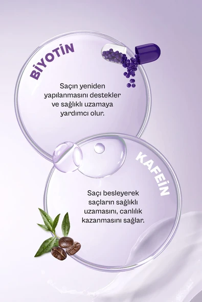 No. 3 EXPERT Series Biotin & Caffeine Dökülme Karşıtı Hızlı Uzamaya Yardımcı Şampuan-350ml - 5