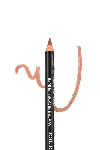 Suya Dayanıklı Dudak Kalemi (DOĞAL KOYU KAHVE) - Waterproof Lipliner - -245 Natural - 8690604567607 - 4