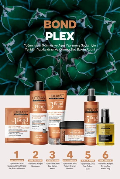 No.6 Bond Plex Restore Repair Yıpranma Karşıtı Serum Saç Bakım Yağı-100ml-vegan - 3