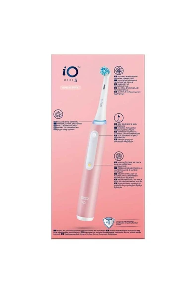 Oral-B İO 3 Pembe Şarjlı Diş Fırçası - 7