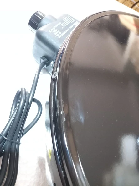 Akel At610- Siyah Termostatlı Elektrikli Katmer Sacı  1550W (TEŞHİR) - 4