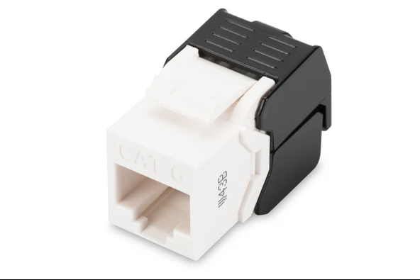 DIGITUS DN-93603 CAT6 CLASS E KEYSTONE JACK, ZIRHSIZ, ALETSİZ SONLANDIRILABİLİR