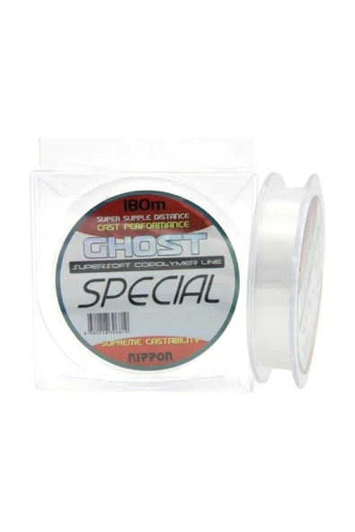 Nippon Ghost Special Süper Soft Misina 180Mt 0,10Mm ürün görseli