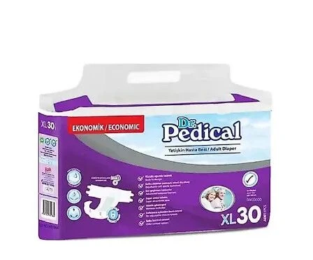 Dr.Pedical BELBANTLI XL (Extra Large) Beden Hasta Bezi 30 lu - 1
