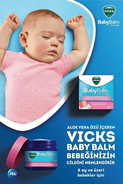 Vicks Baby Balm | Bebekler Için Yatıştırıcı Ve Nemlendirici Balm - 3