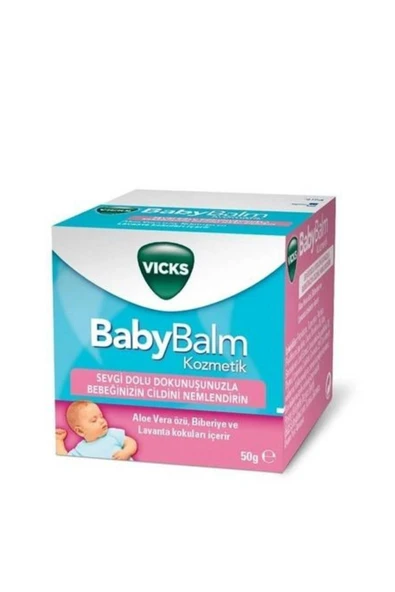 Vicks Baby Balm | Bebekler Için Yatıştırıcı Ve Nemlendirici Balm