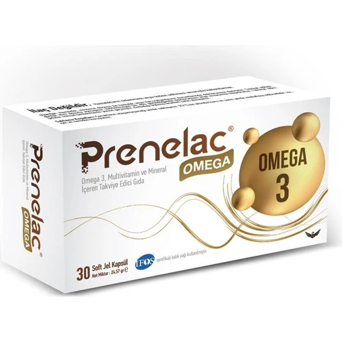 Prenelac Omega 30 Soft Jel Kapsül