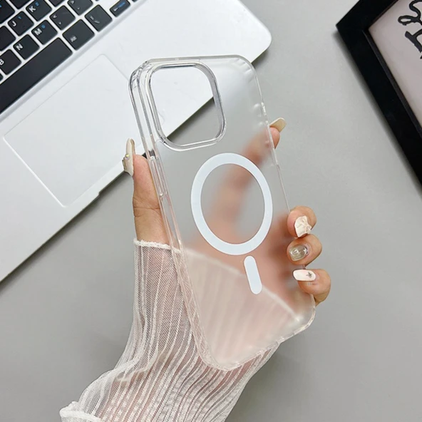 Telefon Kılıfı iPhone 15 Plus Kılıf Telefon Kabı Magsafe Kılıf Uyumlu