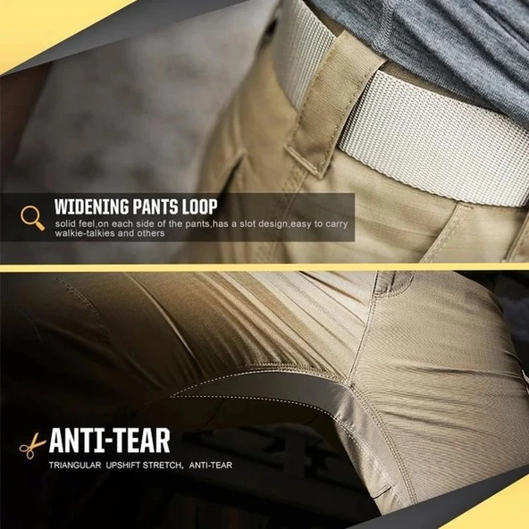 Evolite Goldrush Tactical Bayan Pantolon-Haki - 10