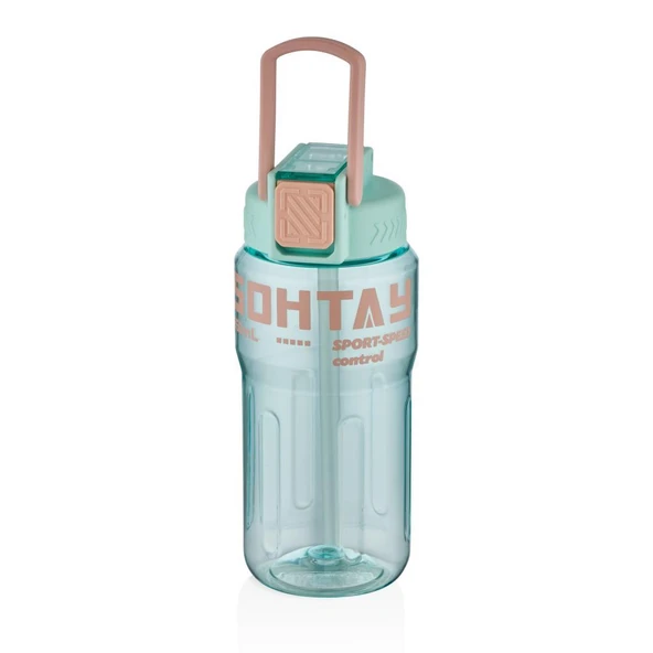 Shotay Speed Su Matarası Tritan Turkuaz 800Ml - 1