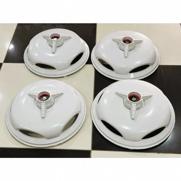 FORD TRANSİT TEK TEKER-JUMBO 16'' İNÇ BEYAZ JANT KAPAĞI 4 ADET - 10