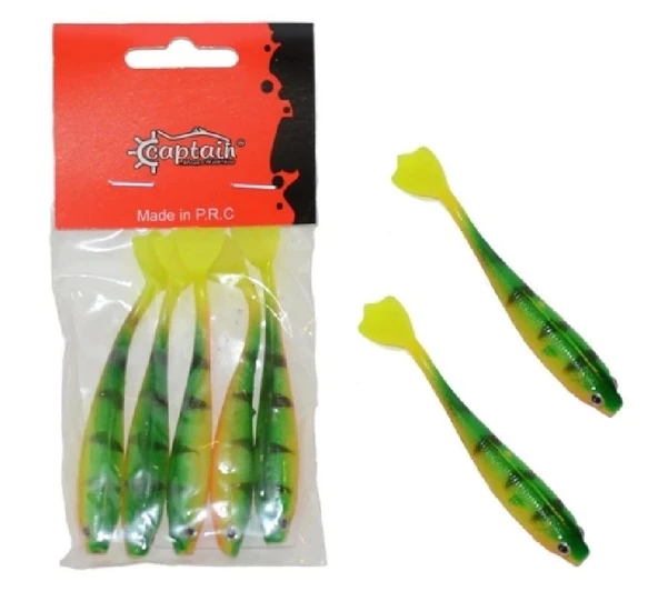 Sahte Silikon Yem Captain Pencıl Duck 9,5Cm 5’Li Pk Renk:02