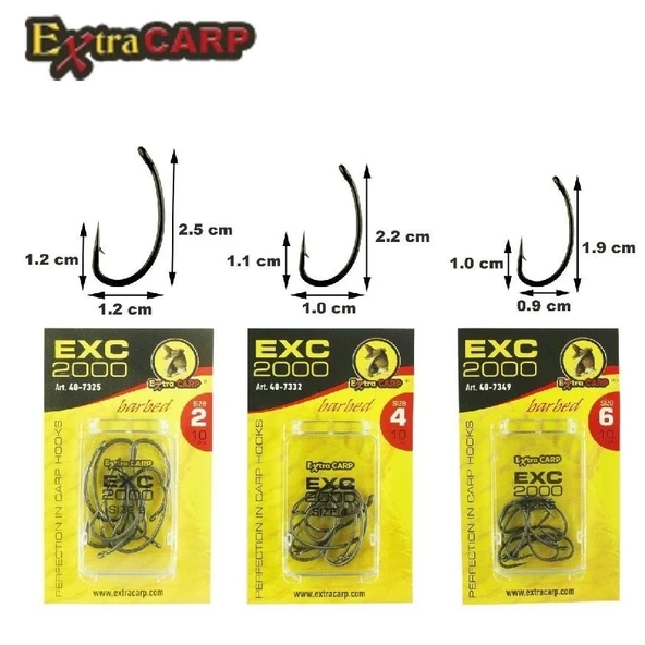 Sazan İğnesi Extracarp Hooks Exc 2000 No:2 - Resim 2