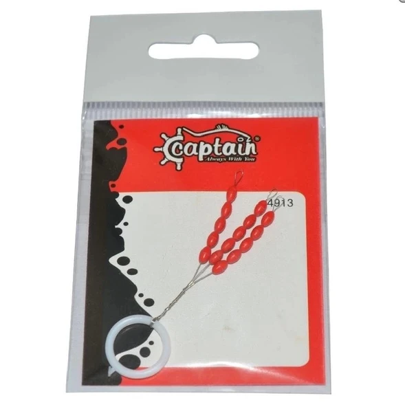 Stoper Kırmızı Captain M Beden 3X5 Li Paket - Resim 2