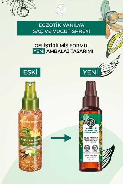 Saç ve Vücut Spreyi- Egzotik Vanilya- 100ml-59185 - 2