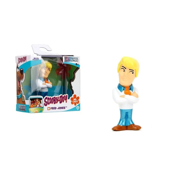 Jada Scooby Doo Figür Fred Jones Mini Figür Metal
